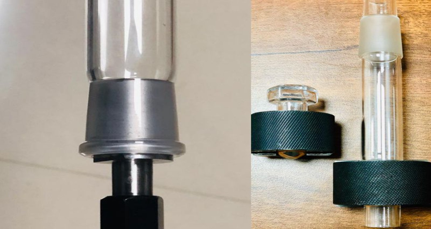 Precision joint testing of laboratory glassware