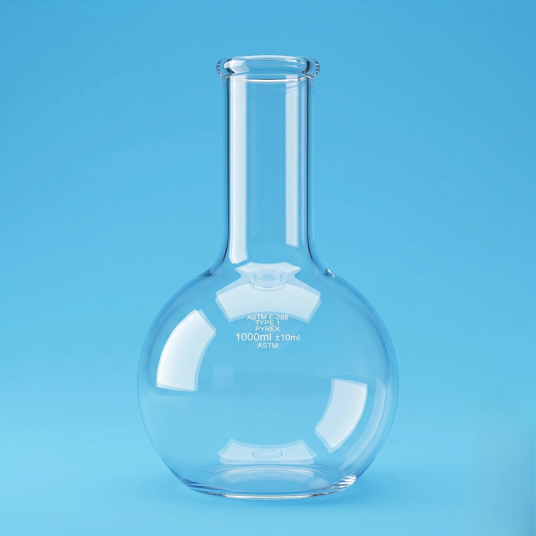 Flasks - Boiling Flat Bottom with Long Neck, ASTM product image