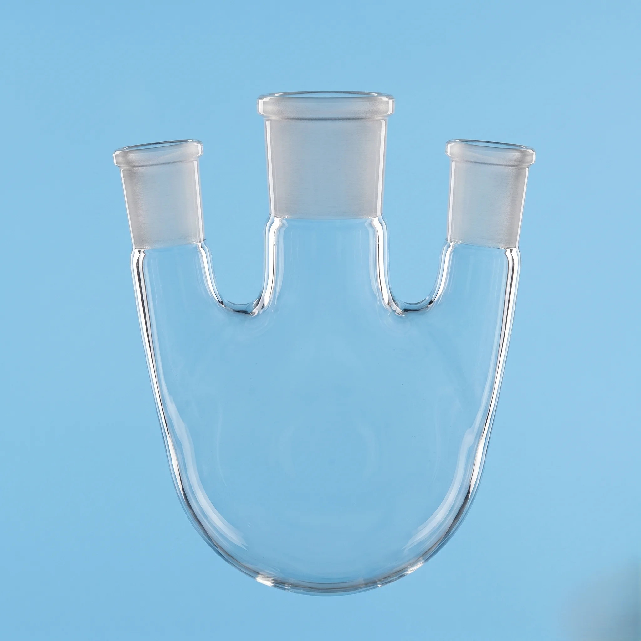Flasks - Distilling, Round Bottom With Three Necks,parallel