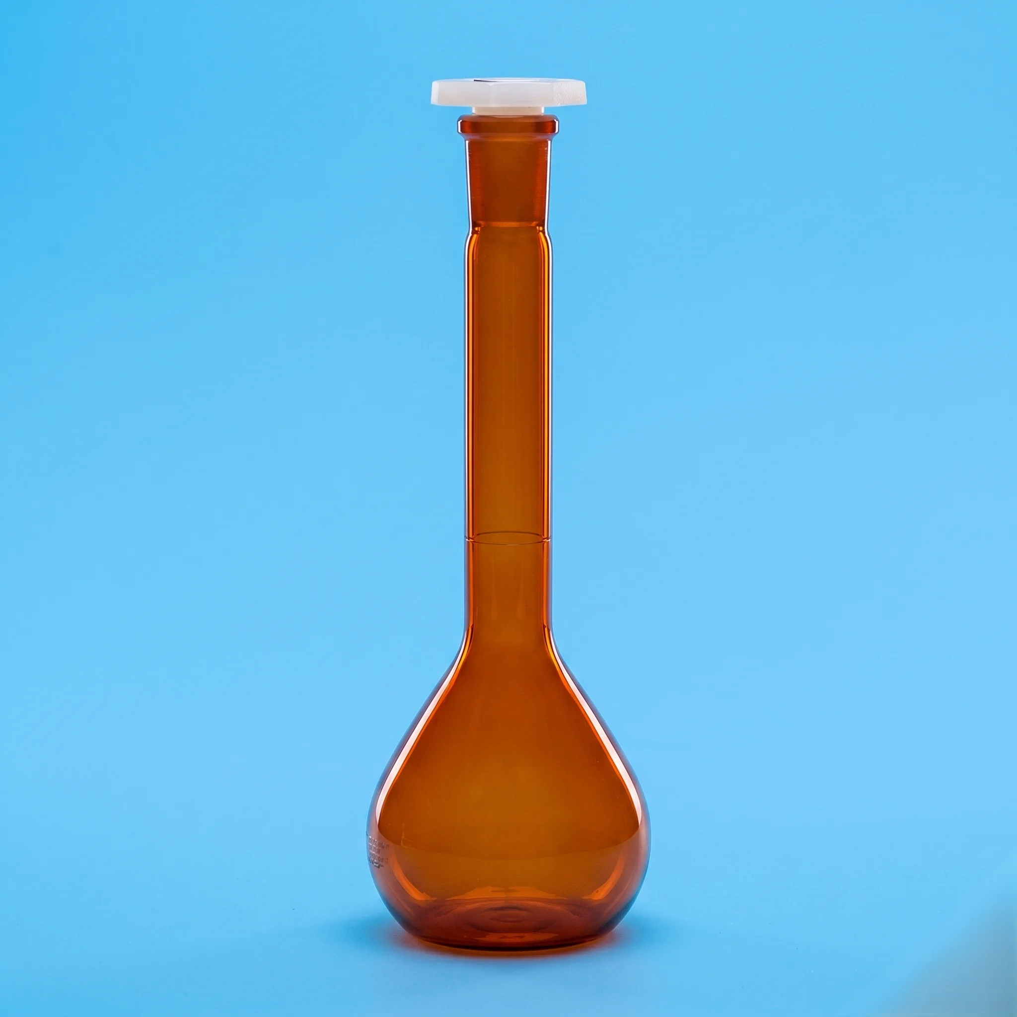 Flasks- Volumetric, Class-a With Pe Stopper, Amber