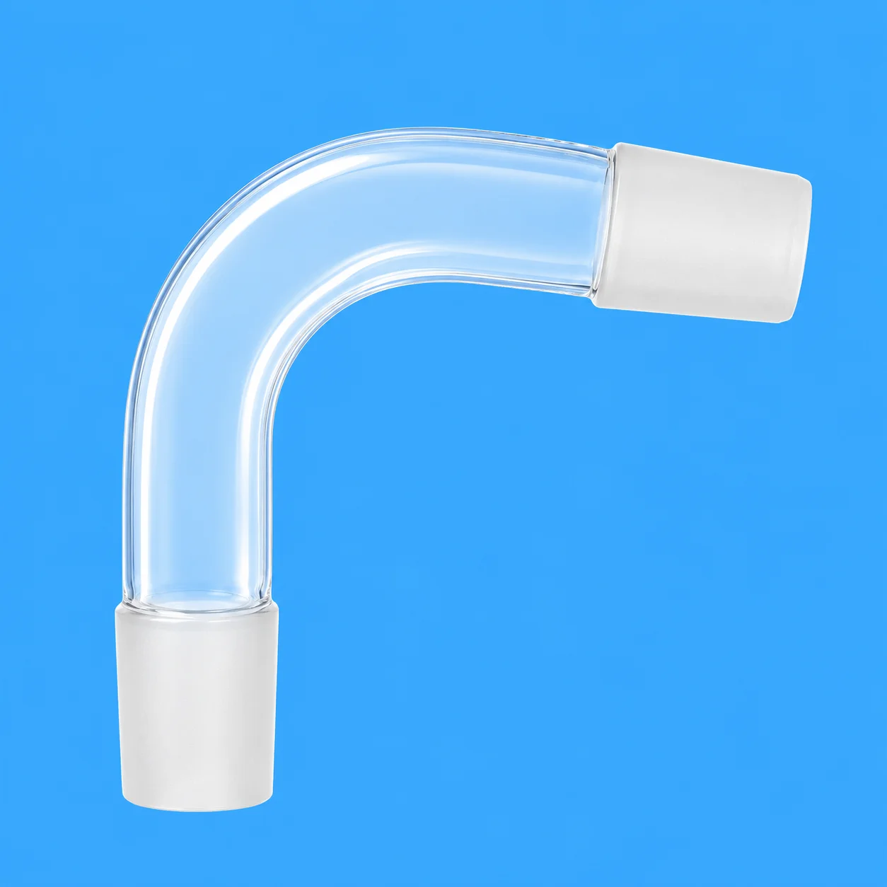 RECOVERY BEND (Sloping)  - Premium laboratory glassware from Yash Instrument Company