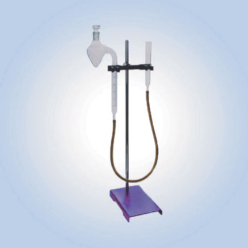 Respirometer, Complete With Graduated And Levelling Tubes, Rubber Tubing And Stand